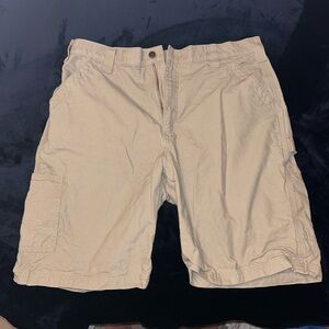 Carhartt Men's Beige Cargo Shorts